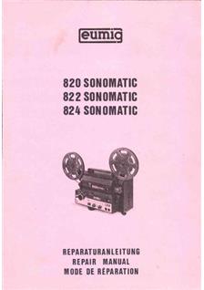Eumig S 822 manual. Camera Instructions.